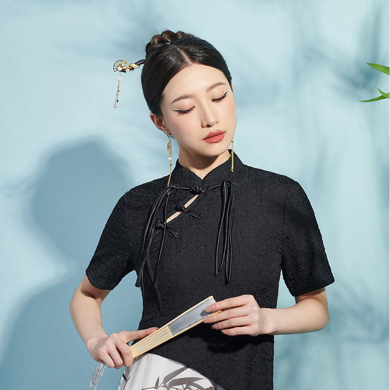 Thy Lady Hair Pin ™ Silver Metalic Traditional Oriental Accessories