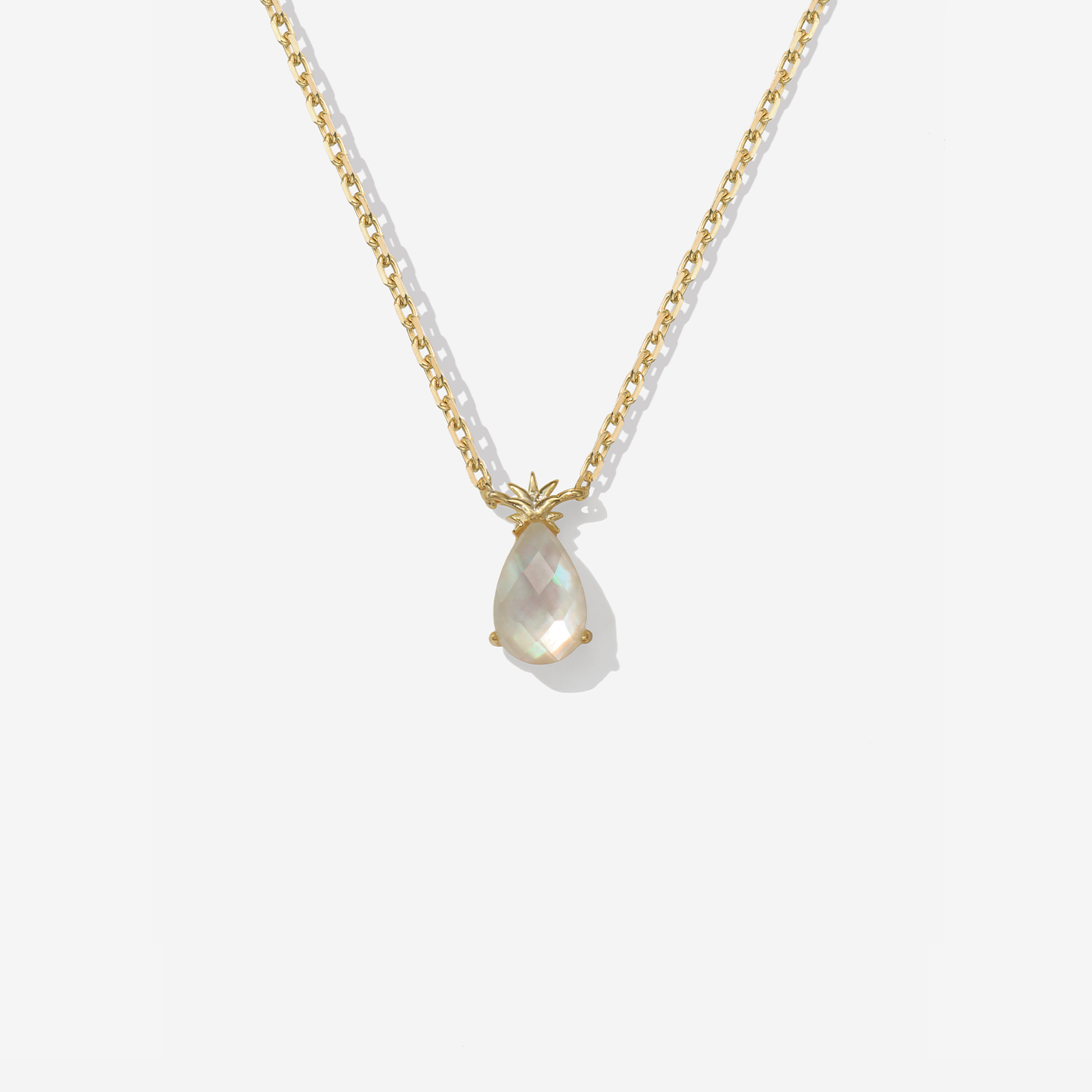 Moonstone Pineapple Necklace