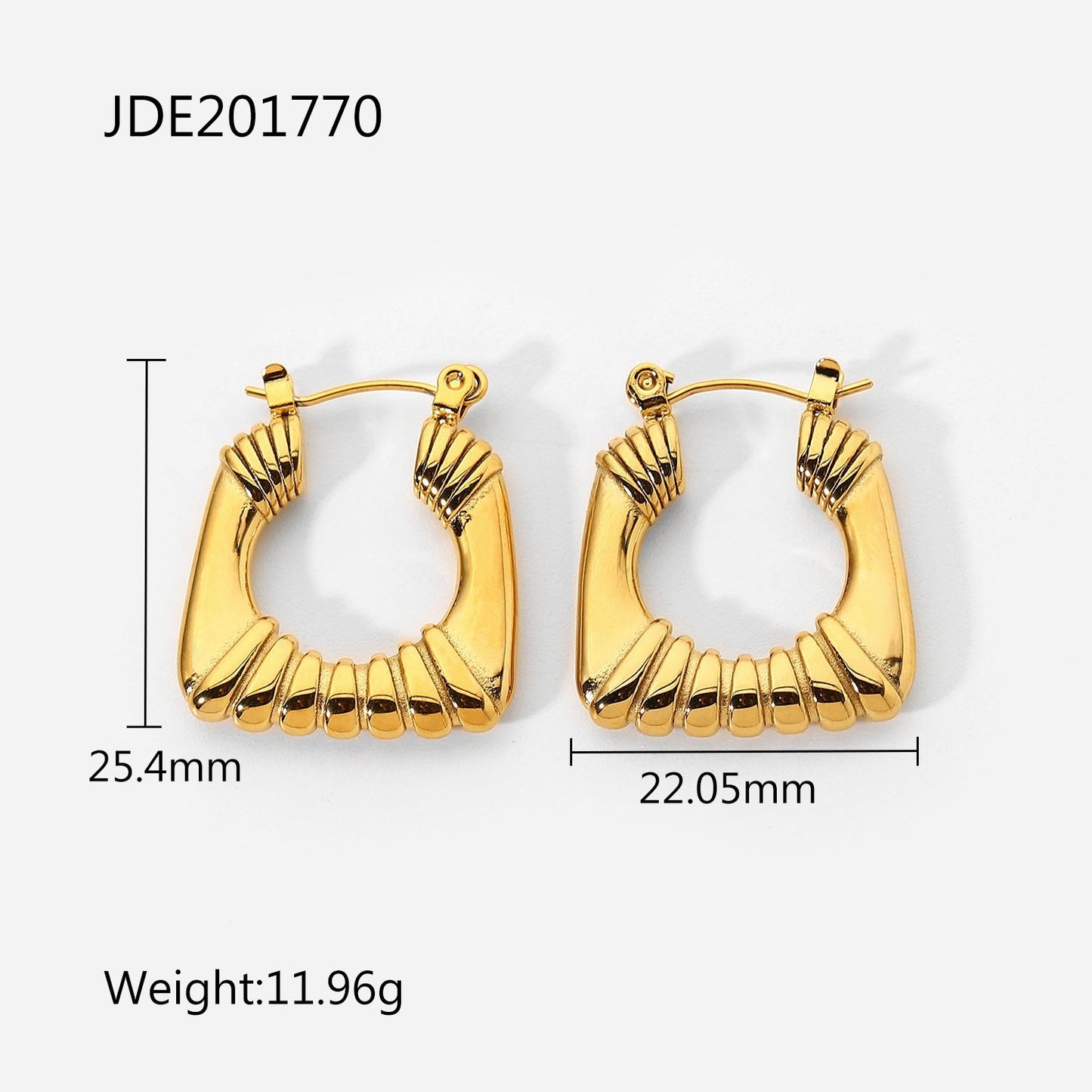 Golston Alloy Geometry Chic Earings