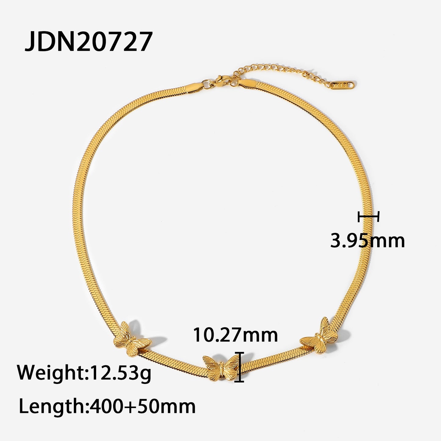Golston Alloy Butterfly Choker