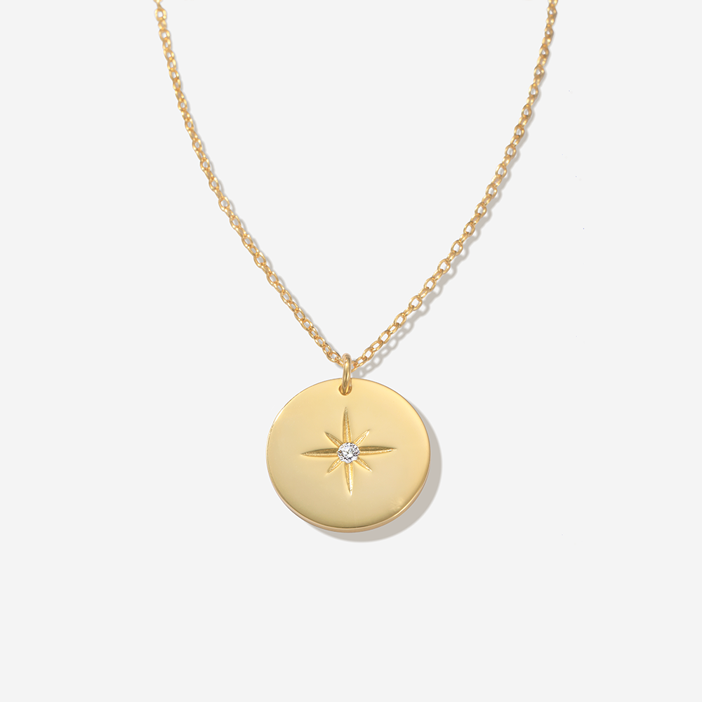 Meteorite Medal Necklace