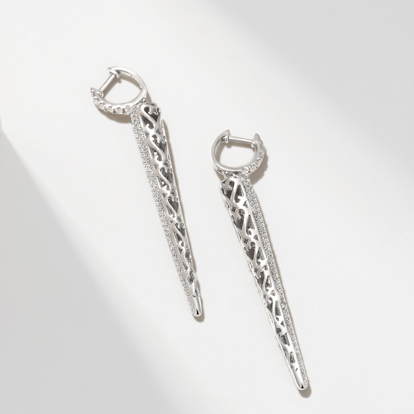 Spike Drop Earrings