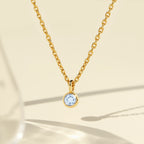 Birthstone Charm March-Aquamarine