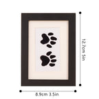 Inkless Paw and Fingerprint kit with Frame - Dog & cat paw and nose print