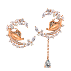 Cunning Muse Star & Moon S925 Vermeil Zicornia Earrings Flash Sale For Christmas 10 pairs Only