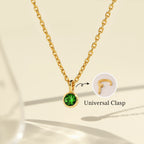Birthstone Charm May-Emerald