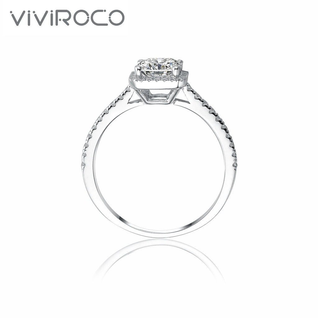 S925 Silver Moissanite Ring  2 Carat RM1037