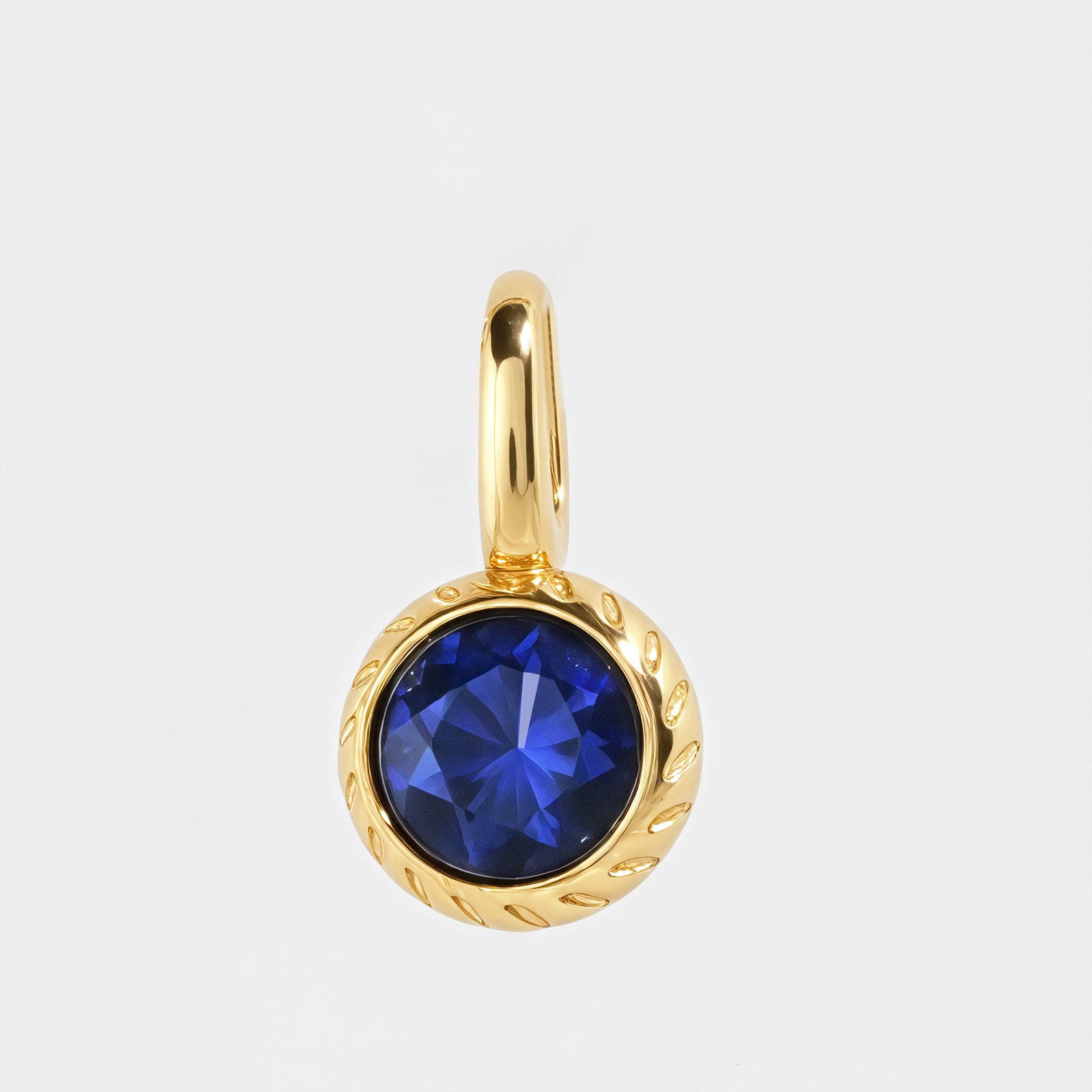 Birthstone Charm September-Sapphire