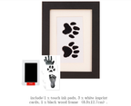 Inkless Paw and Fingerprint kit with Frame - Dog & cat paw and nose print