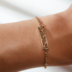 Golston Milan™ S925 Silver Fox Infinity Bracelet