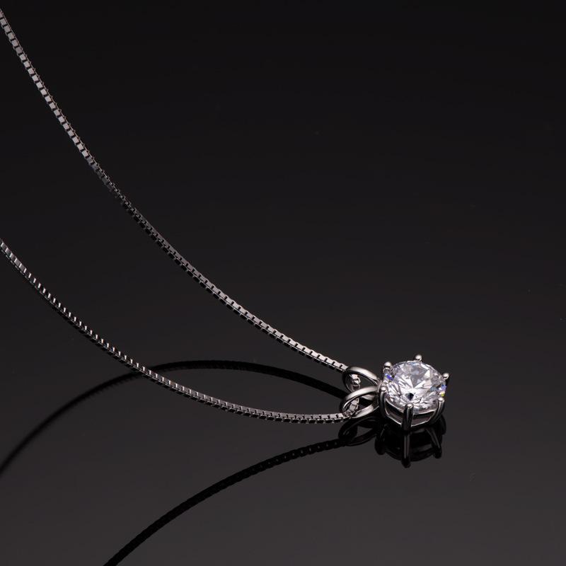 Golston™ Moissanite Box Chain Necklace