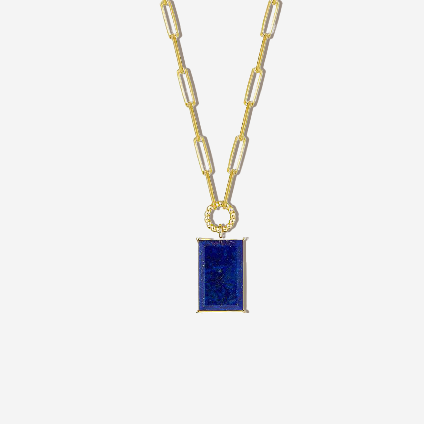 Lapis Lazuli Tablet Necklace